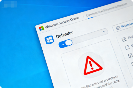 如何关闭 Windows 安全中心中的Defender 防病毒保护-阿龙软件站