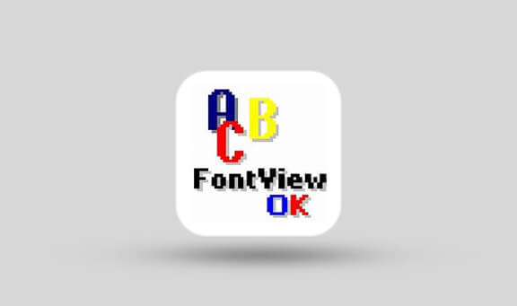 Windows字体管理软件FontViewOK v8.55官方正式版-阿龙工具箱