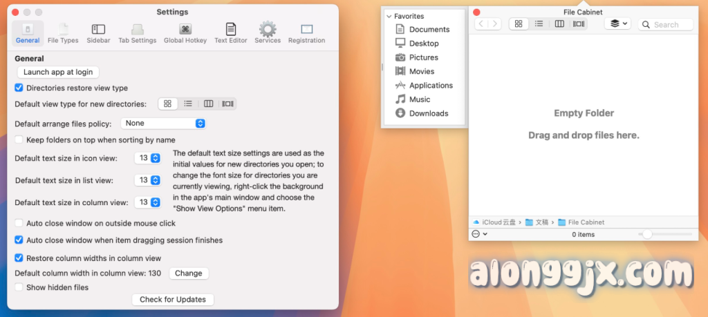 File Cabinet Pro for Mac(文件管理) v8.7.0专业版 最新功能预览