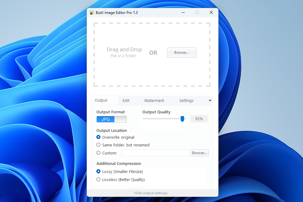Bzzt! Image Editor Pro 1.3.0