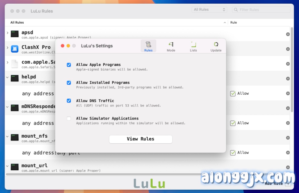 LuLu for Mac(防火墙软件) v4.2.0中文专业版