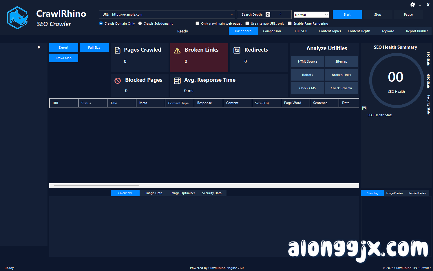 CrawlRhino SEO Crawler PRO(SEO爬虫分析软件) v1.1.11专业版