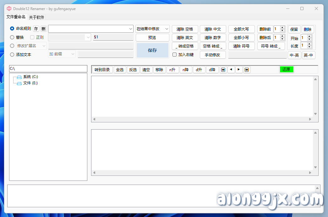 Double12 Renamer(批量重命名工具) v1.5.0.1中文绿色版