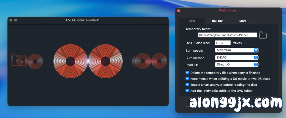 DVD-Cloner XR for Mac(DVD复制软件) v12.10.746专业版