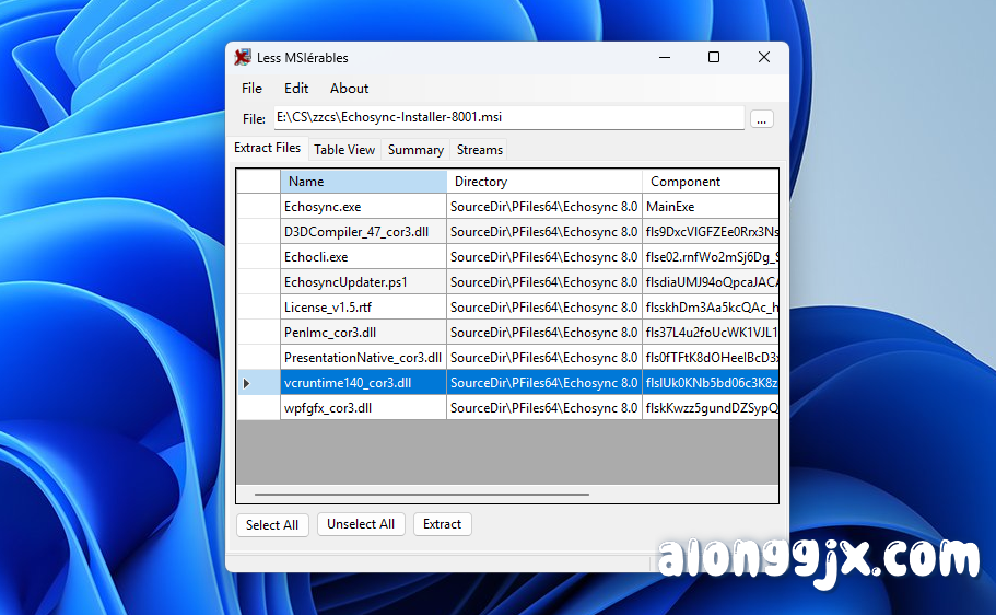 lessmsi(MSI文件提取工具) v2.11.2绿色版