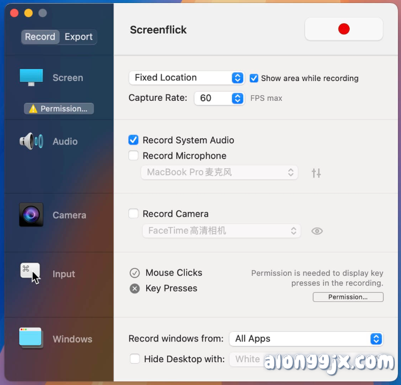 Screenflick for Mac(屏幕录制软件) v3.3.1专业版
