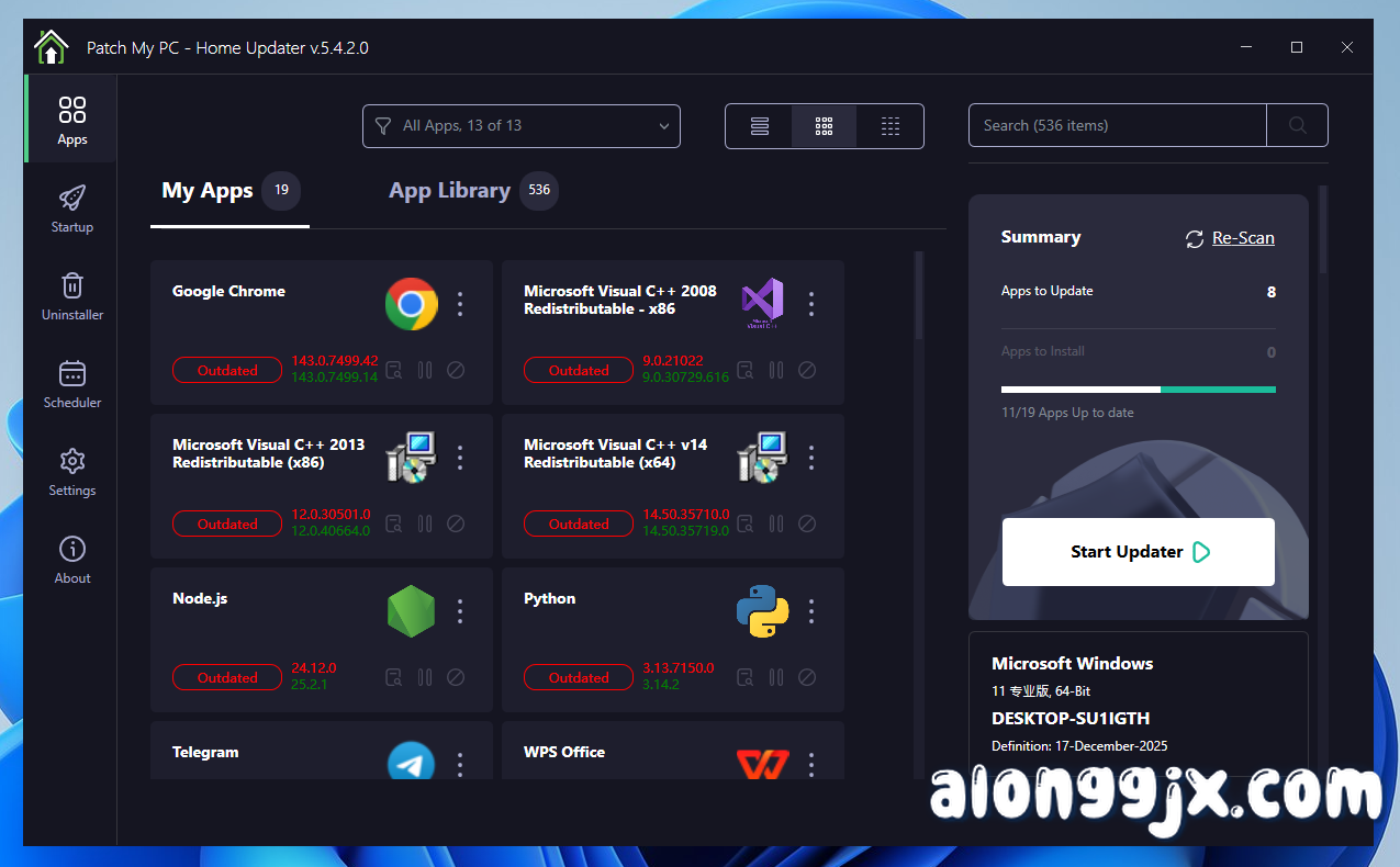 PatchMyPC(Windows应用更新工具) v5.4.2.0绿色版