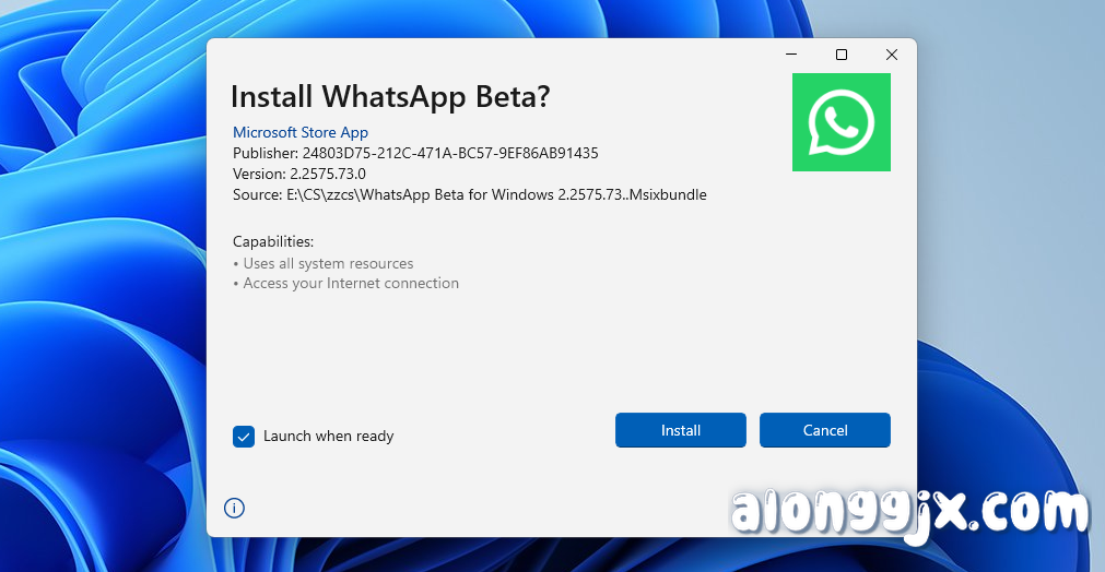 WhatsApp Beta for Windows(即时通讯软件) v2.2575.73特别测试版