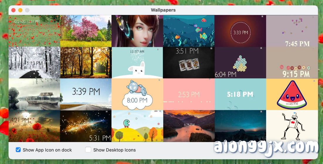 Animated Wallpapers for Mac (动态壁纸) v1.0.14 专业版