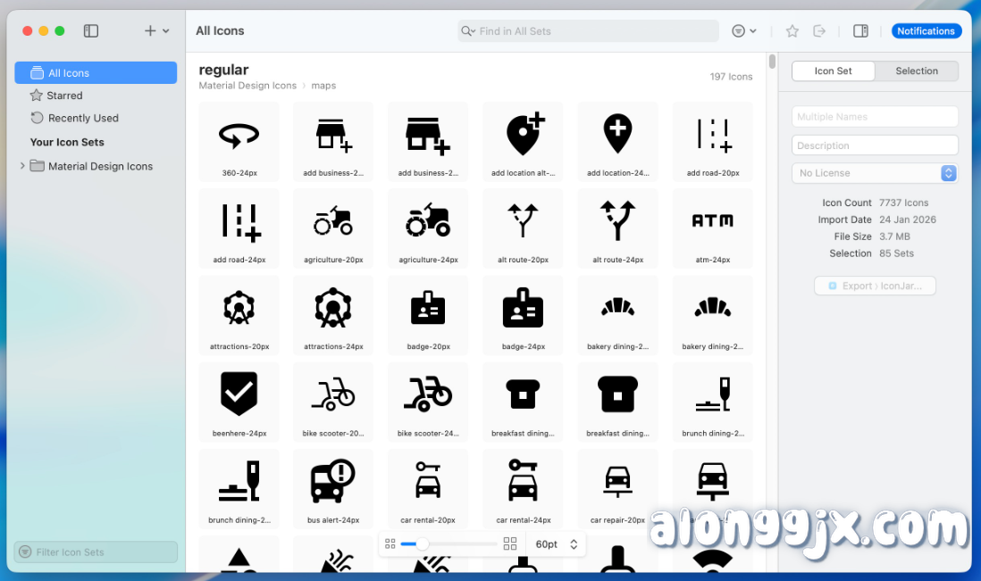 IconJar for Mac (图标管理) v2.11.4 专业版